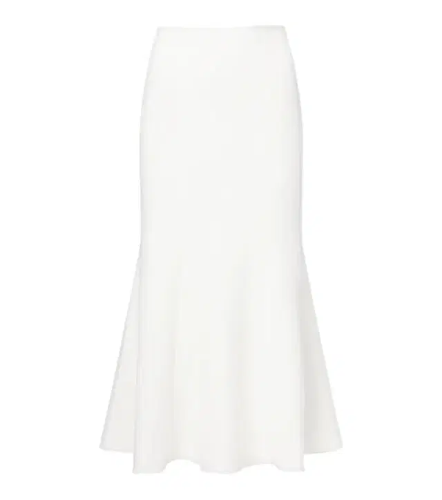 Crêpe midi skirt