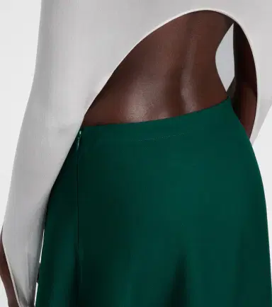 Alaïa Alaïa Asymmetric wool gabardine midi skirt | Thumbnail 5 Alaïa Alaïa Asymmetric wool gabardine midi skirt | Thumbnail 5