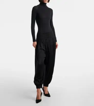 Alaïa Alaïa Wool-blend balloon pants | Thumbnail 4
