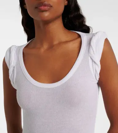 Alaïa Alaïa Ribbed-knit bodysuit | Thumbnail 2
