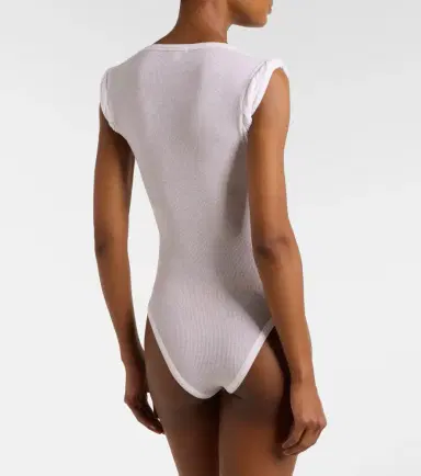 Alaïa Alaïa Ribbed-knit bodysuit | Thumbnail 4