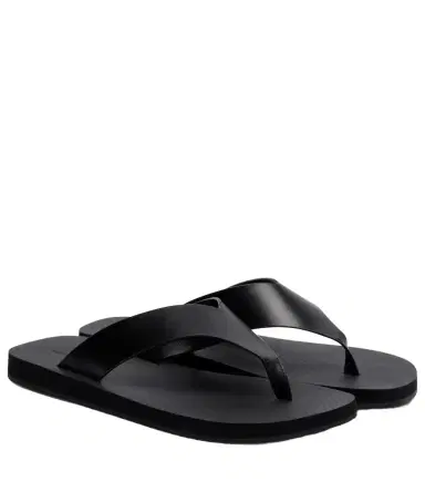 The Row Dune leather thong sandals | Thumbnail 1 The Row Dune leather thong sandals | Thumbnail 1