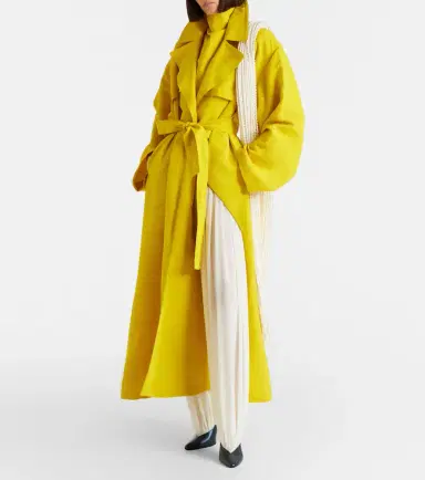 Alaïa Alaïa Silk-blend wide-leg pants | Thumbnail 5