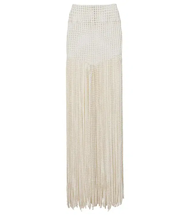 Alaia Alaïa Trompe l'ail wide-leg pants