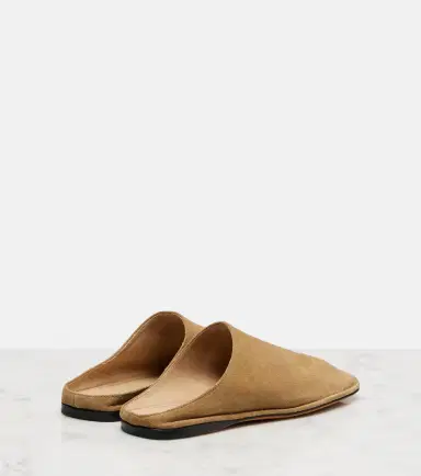 The Row Piper suede slides | Thumbnail 6