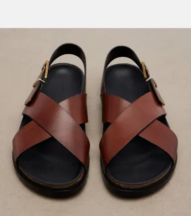 The Row Buckle leather sandals | Thumbnail 2