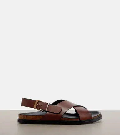 The Row Buckle leather sandals | Thumbnail 3