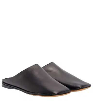 The Row Piper leather mules | Thumbnail 1 The Row Piper leather mules | Thumbnail 1
