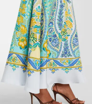 Etro Floral silk maxi skirt | Thumbnail 2 Etro Floral silk maxi skirt | Thumbnail 2
