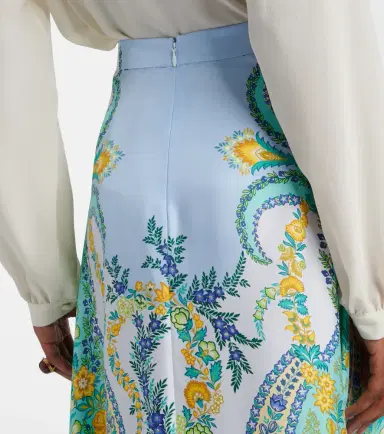 Etro Floral silk maxi skirt | Thumbnail 6 Etro Floral silk maxi skirt | Thumbnail 6