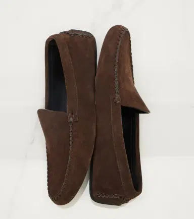 The Row Lucca suede loafers | Thumbnail 3 The Row Lucca suede loafers | Thumbnail 3