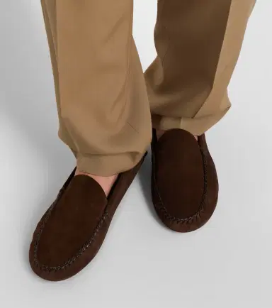 The Row Lucca suede loafers | Thumbnail 6 The Row Lucca suede loafers | Thumbnail 6