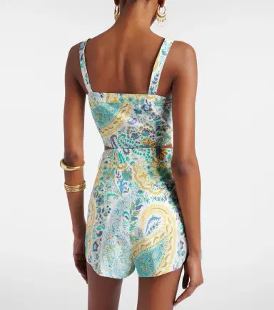Etro Floral cotton crop top | Thumbnail 4 Etro Floral cotton crop top | Thumbnail 4