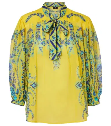Etro Floral cotton top | Thumbnail 1 Etro Floral cotton top | Thumbnail 1