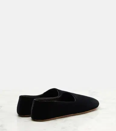 The Row Ponti velvet slip-on shoes | Thumbnail 2 The Row Ponti velvet slip-on shoes | Thumbnail 2