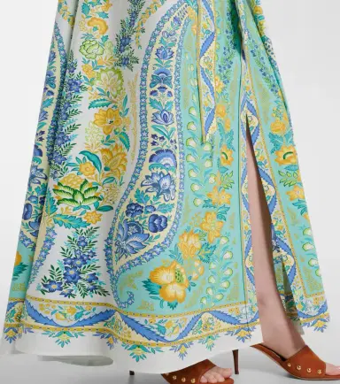 Etro Belted floral cotton shirt dress | Thumbnail 6 Etro Belted floral cotton shirt dress | Thumbnail 6