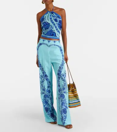 Etro Paisley halterneck silk top | Thumbnail 2 Etro Paisley halterneck silk top | Thumbnail 2