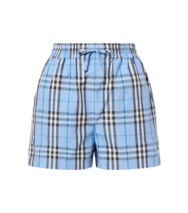 Check cotton shorts