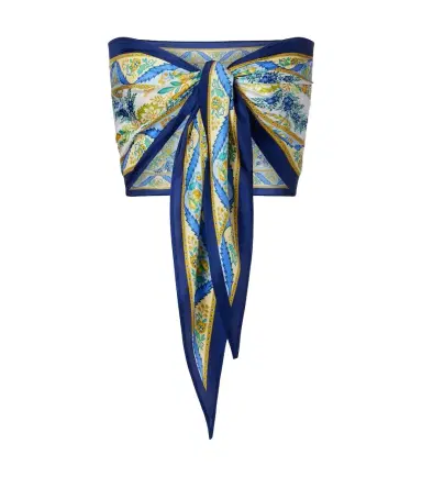 Etro Printed silk bandeau top | Thumbnail 1 Etro Printed silk bandeau top | Thumbnail 1