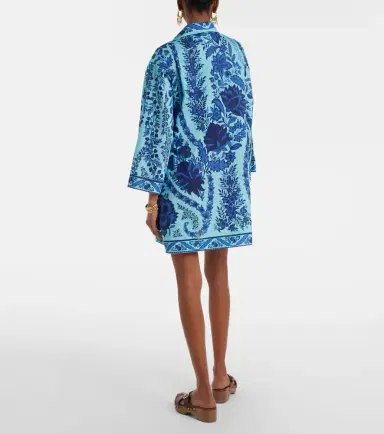 Etro Paisley oversized cotton minidress | Thumbnail 2 Etro Paisley oversized cotton minidress | Thumbnail 2