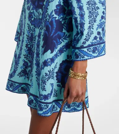 Etro Paisley oversized cotton minidress | Thumbnail 3 Etro Paisley oversized cotton minidress | Thumbnail 3