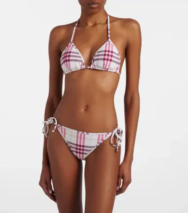 Burberry Check bikini bottoms | Thumbnail 3 Burberry Check bikini bottoms | Thumbnail 3