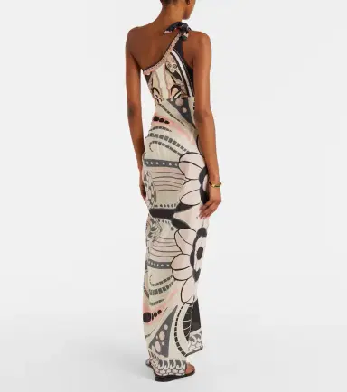 La DoubleJ Printed cotton beach cover-up | Thumbnail 2