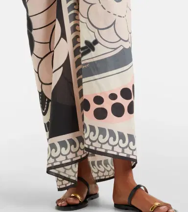 La DoubleJ Printed cotton beach cover-up | Thumbnail 5