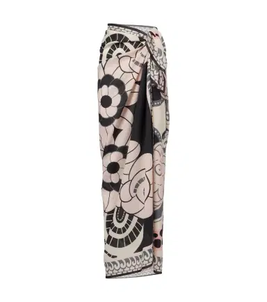 La DoubleJ Printed cotton beach cover-up | Thumbnail 1
