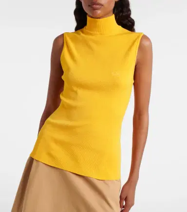 Loewe Double L ribbed-knit top | Thumbnail 3