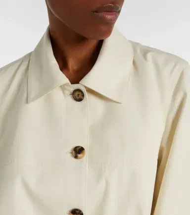Loewe Cotton and silk blouson jacket | Thumbnail 4 Loewe Cotton and silk blouson jacket | Thumbnail 4