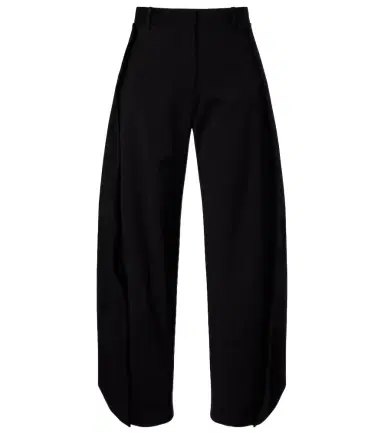 Loewe Draped wool wide-leg pants | Thumbnail 1