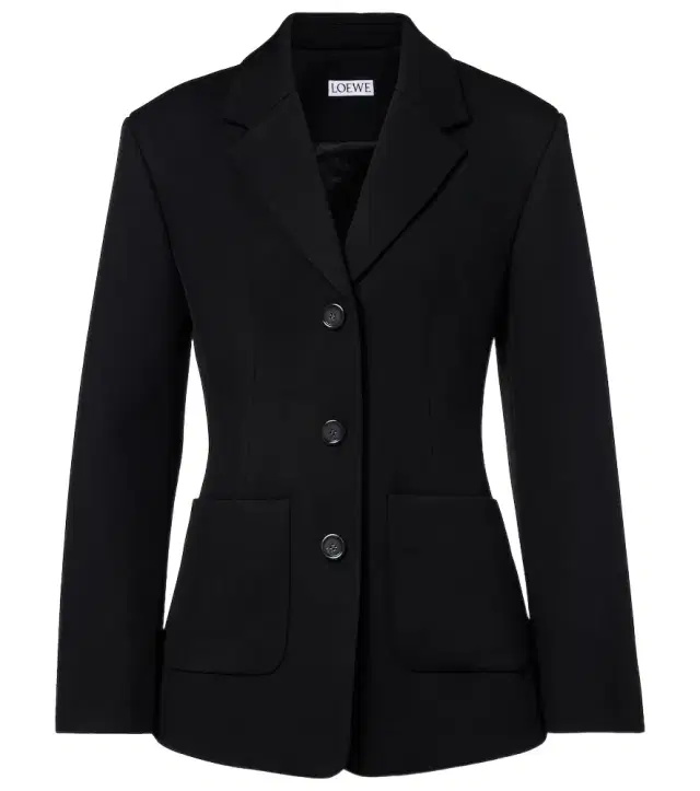 Wool-blend jacket