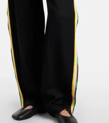 Loewe Wool wide-leg pants | Thumbnail 4