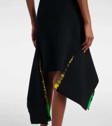 Loewe Asymmetric midi dress | Thumbnail 2