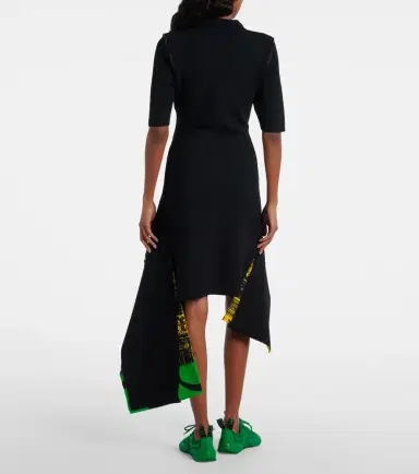 Loewe Asymmetric midi dress | Thumbnail 6
