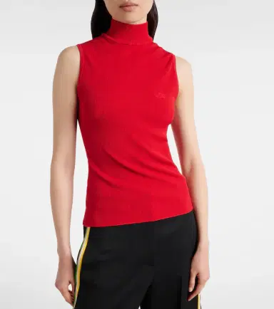 Loewe Double L ribbed-knit top | Thumbnail 4