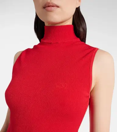 Loewe Double L ribbed-knit top | Thumbnail 5