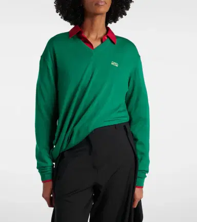 Loewe Double L asymmetric wool sweater | Thumbnail 6 Loewe Double L asymmetric wool sweater | Thumbnail 6