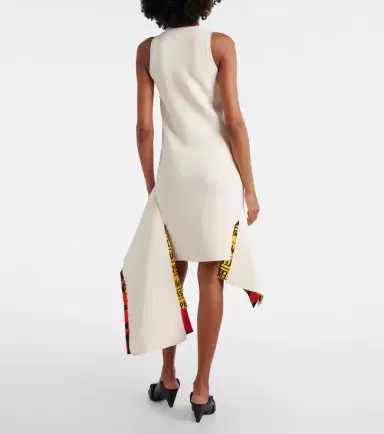 Loewe Asymmetric printed minidress | Thumbnail 2