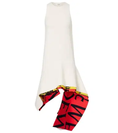Loewe Asymmetric printed minidress | Thumbnail 1