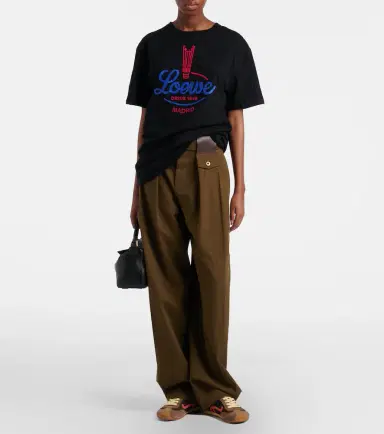 Loewe Logo jersey T-shirt | Thumbnail 2 Loewe Logo jersey T-shirt | Thumbnail 2