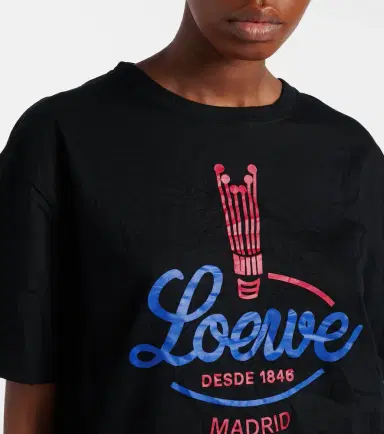 Loewe Logo jersey T-shirt | Thumbnail 4 Loewe Logo jersey T-shirt | Thumbnail 4