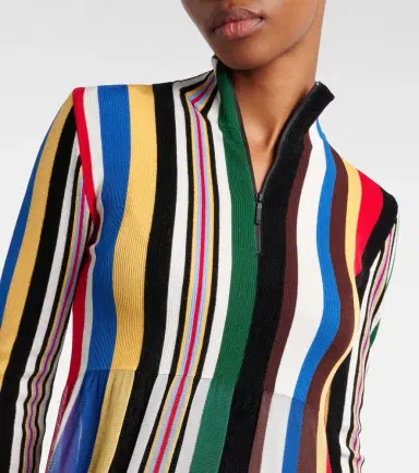 Loewe Ribbed-knit striped maxi dress | Thumbnail 6 Loewe Ribbed-knit striped maxi dress | Thumbnail 6