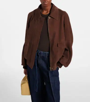 Loewe Suede blouson jacket | Thumbnail 3
