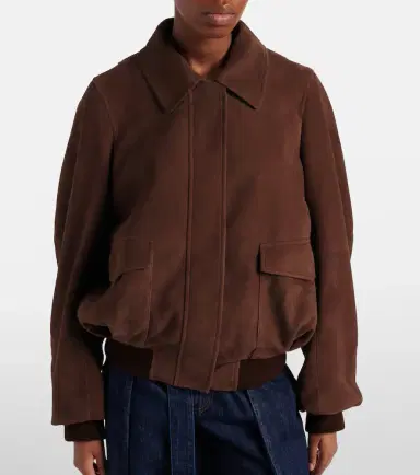 Loewe Suede blouson jacket | Thumbnail 8