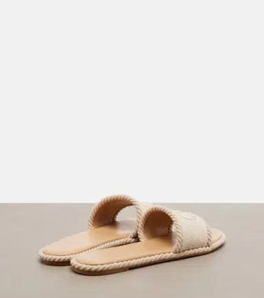 Valentino Garavani VLogo Torchon slides | Thumbnail 4