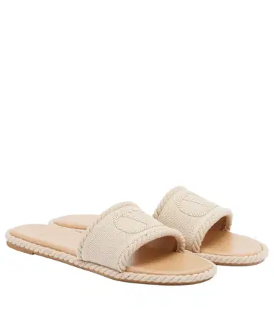Valentino Garavani VLogo Torchon slides | Thumbnail 1