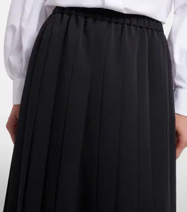 Junya Watanabe Pleated midi skirt | Thumbnail 3 Junya Watanabe Pleated midi skirt | Thumbnail 3