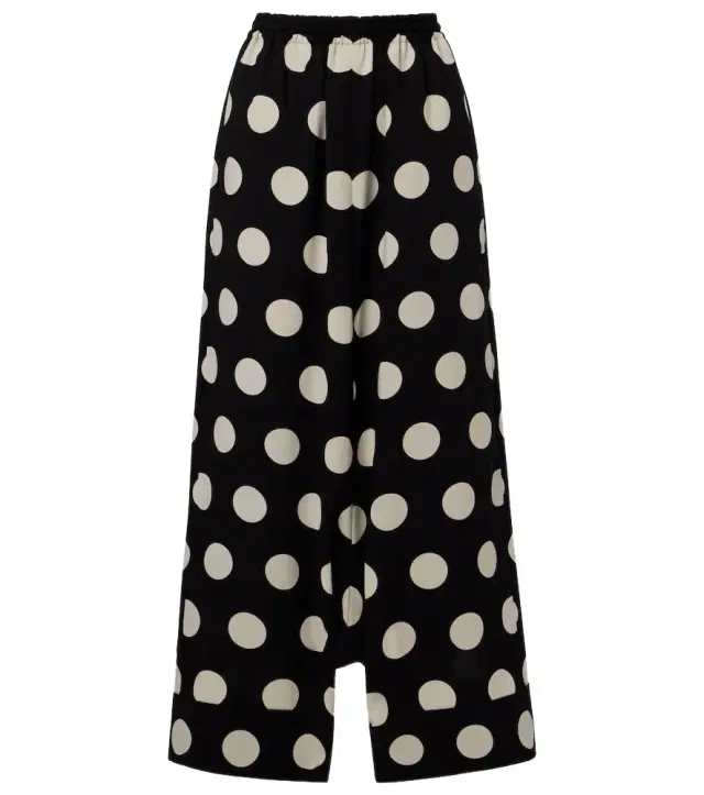Junya Watanabe Polka-dot wide-leg pants